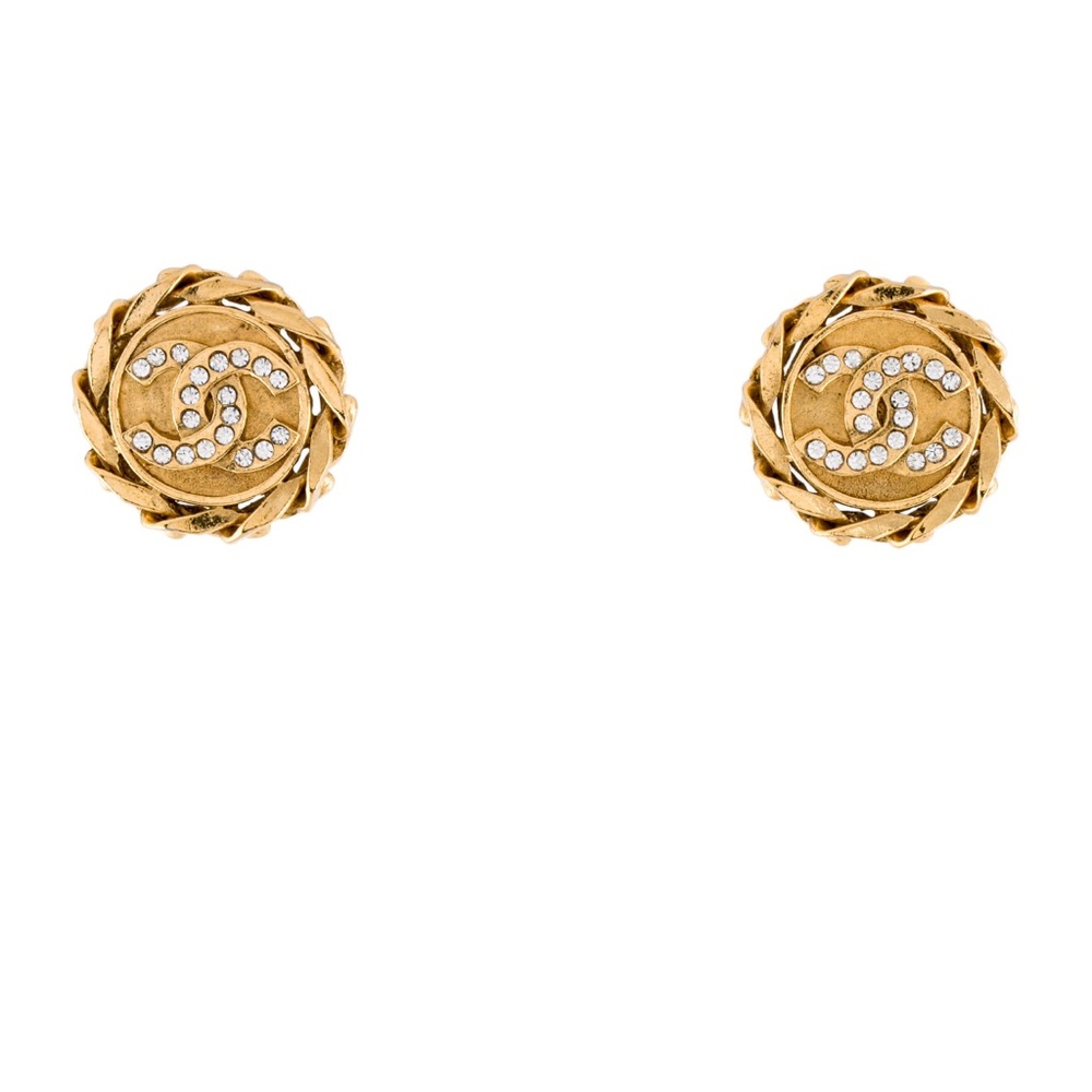 Vintage Karl Lagerfeld design Chanel earrings